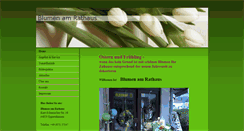 Desktop Screenshot of blumen-am-rathaus.com